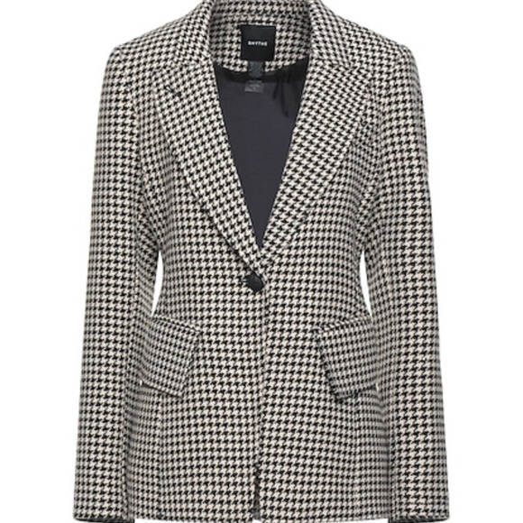 ***SOLD*** Smythe Lounge Houndstooth Blazer - Size 8 - NWT! - Picture 2 of 10